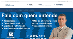 Desktop Screenshot of grupopotencial.com.br