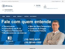 Tablet Screenshot of grupopotencial.com.br